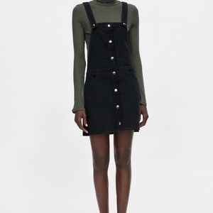 Zara Corduroy Overall Dress